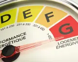 Indicateur de performance énergétique : la lettre G signale un logement énergivore, potentiellement sujet à interdiction de vente.
