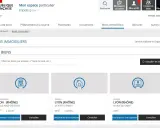 Page "Biens immobiliers" du site impots.gouv.fr. Affiche une liste de biens (appartement, maison, piscine) à Lyon, avec des options de déclaration d'occupation.
