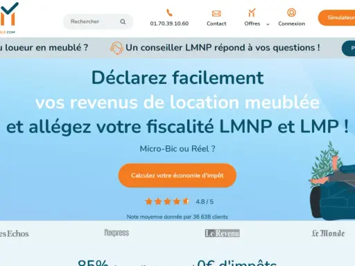 Un comptable LMNP propose un tarif avantageux pour simplifier vos déclarations de revenus locatifs meublés.