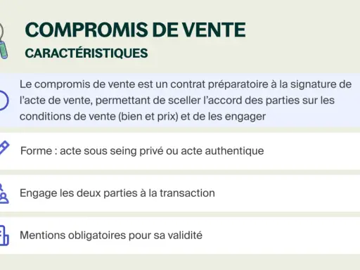 Le compromis de vente est un contrat préparatoire qui scelle l'accord des parties sur les conditions de vente. Ce modèle compromis de vente simplifié détaille ses caractéristiques.