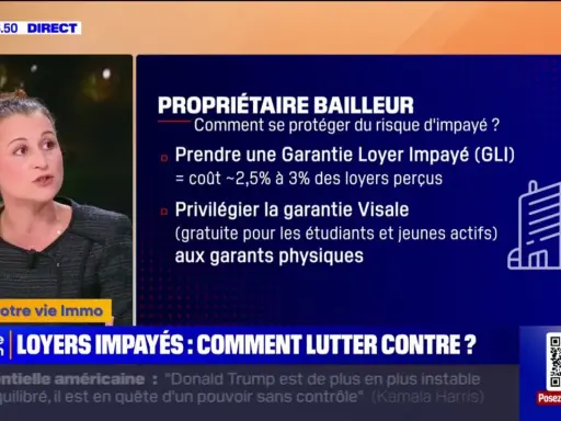 Une femme parle de la garantie loyer impayé pour se protéger du risque de loyers impayés.