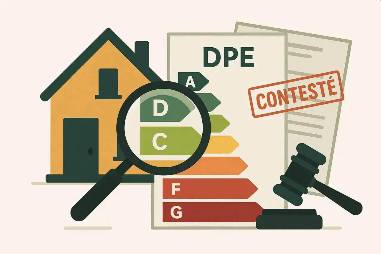 Maison sous loupe, DPE contesté par le bailleur. Jugement sur l'étiquette énergie.